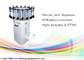 Ημι αυτόματος διανομέας διοικητικών χρωστικών ουσιών χρωμάτων ρευστός με το πλαστικό μεταλλικό κουτί POM